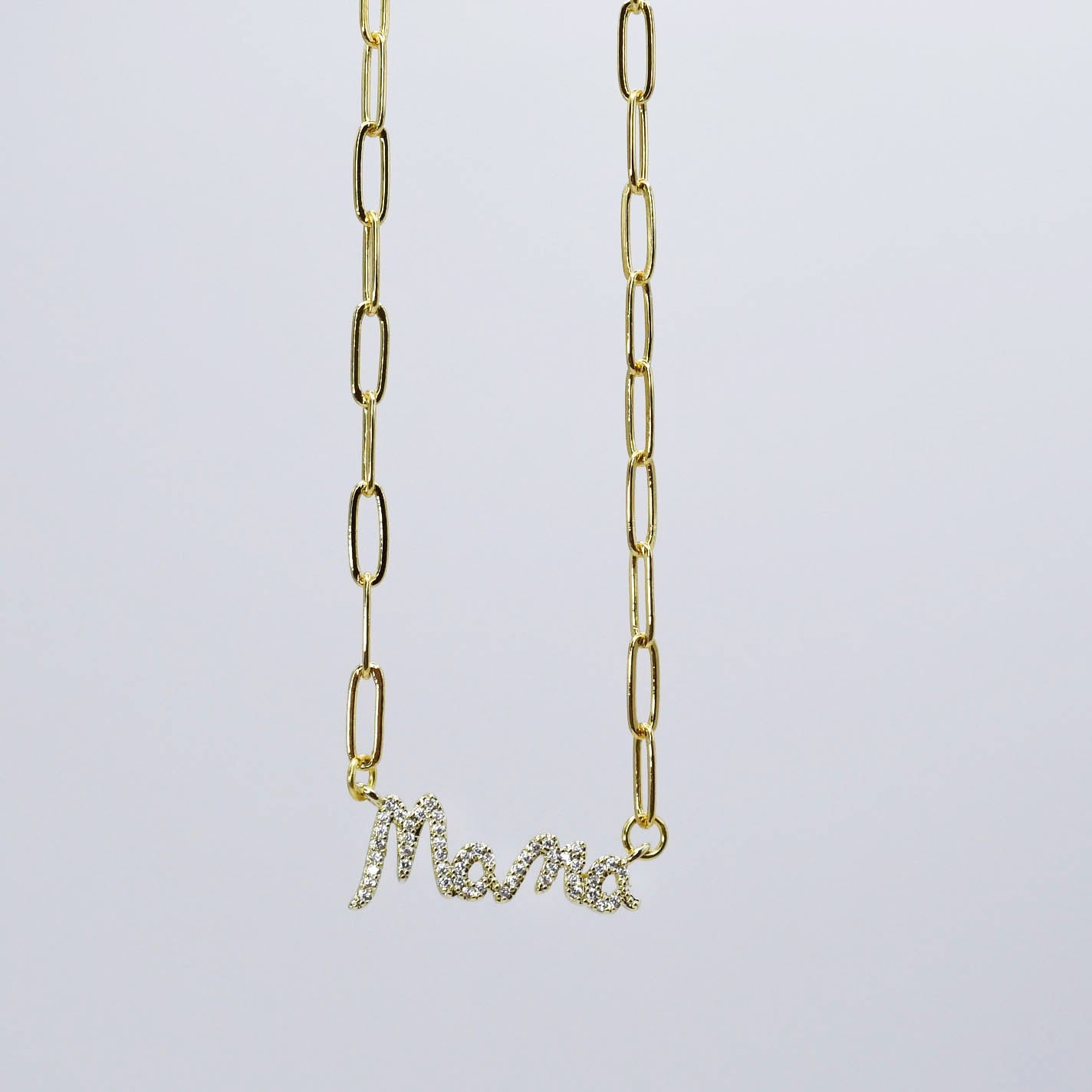 Mama Necklace Gold F29