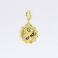 Multi Gem Sun Charm CH-104