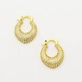 Pave Gold Loop