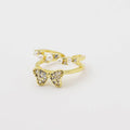 Pearly Bow Gold