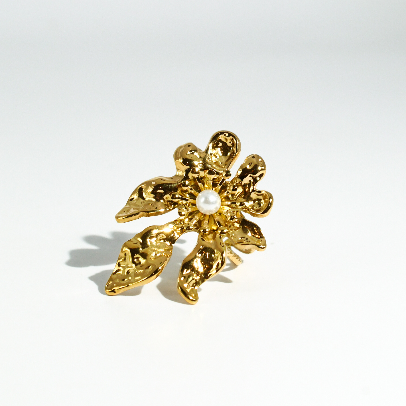 Petal Cascade Ring