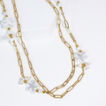 Picking Flowers Beaded Necklace
