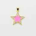 Pink Star Charm CH-252
