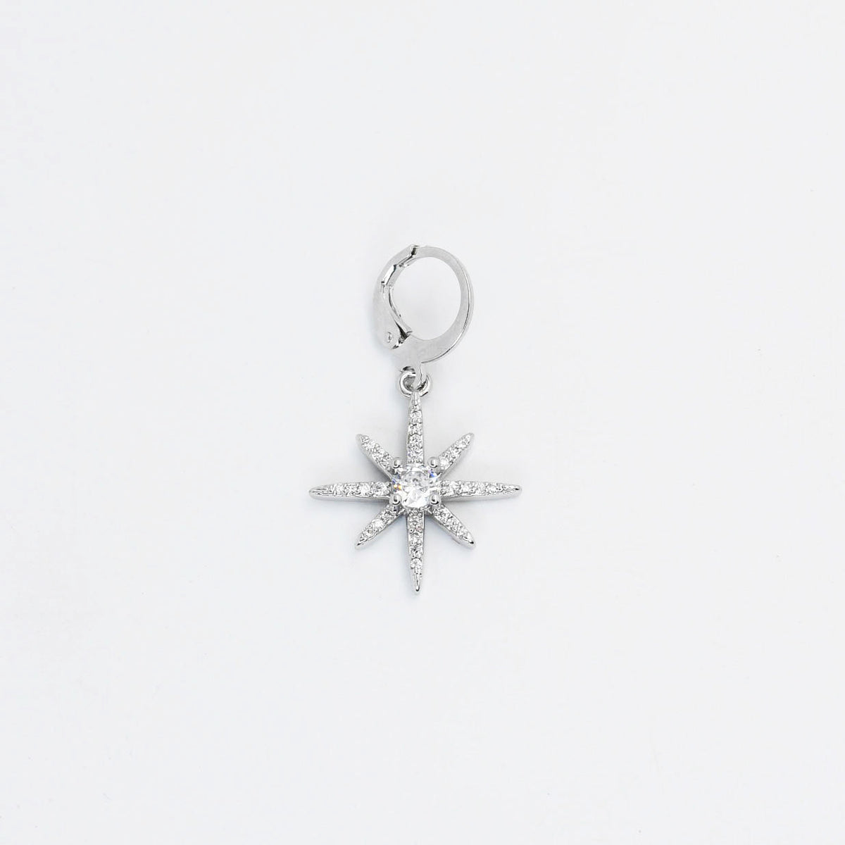 Polar Silver Star Charm CH-287