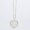 Shimmering Heart Necklace