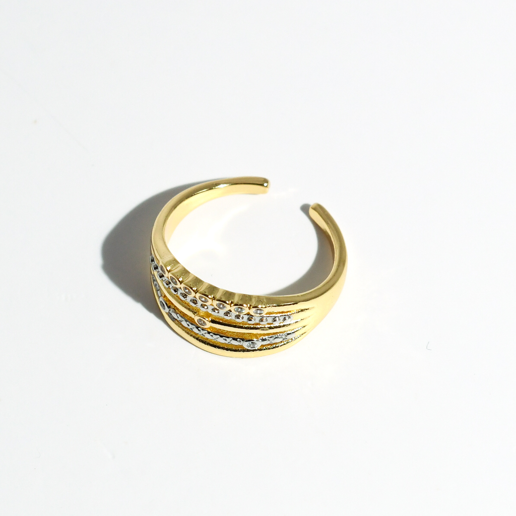 Sparkle Stack Ring