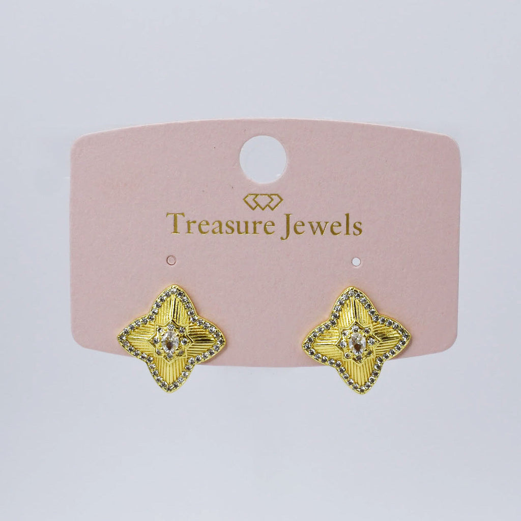 Touch of Spark Gold Stud