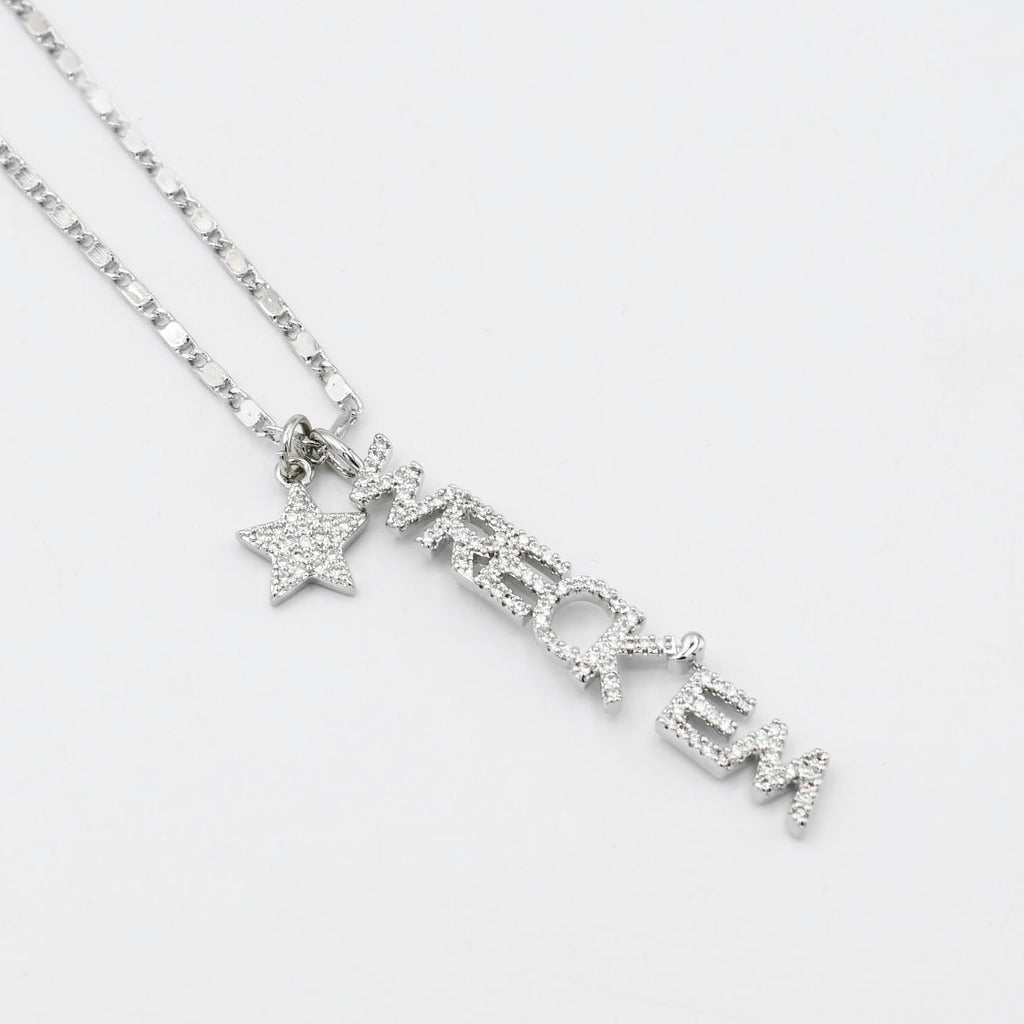 WRECK’EM Silver Necklace T48