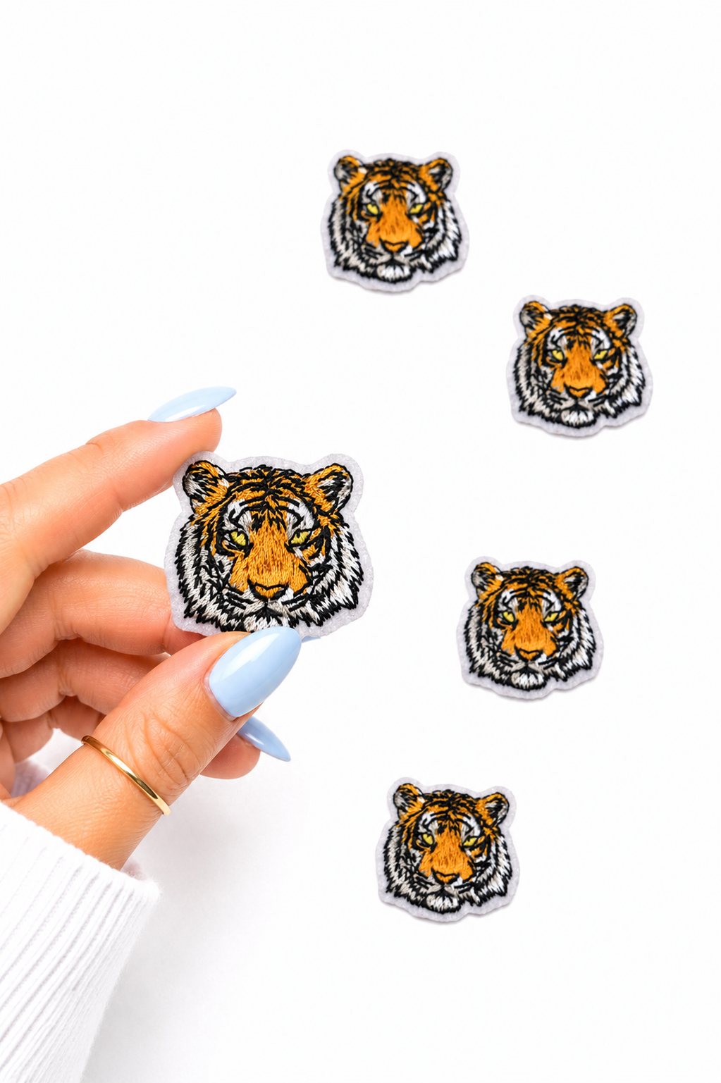 Mini Tiger Embroidered Patch