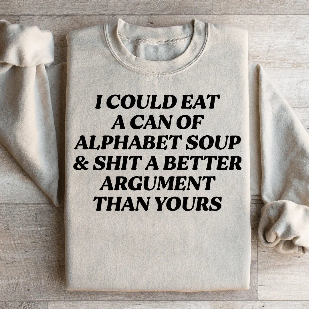 Alphabet Soup Sweatshirt