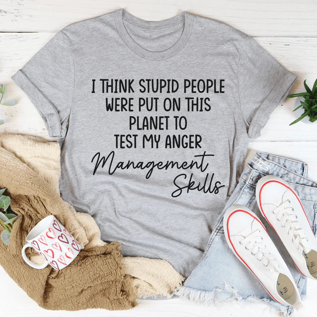 Anger Management Skills Tee