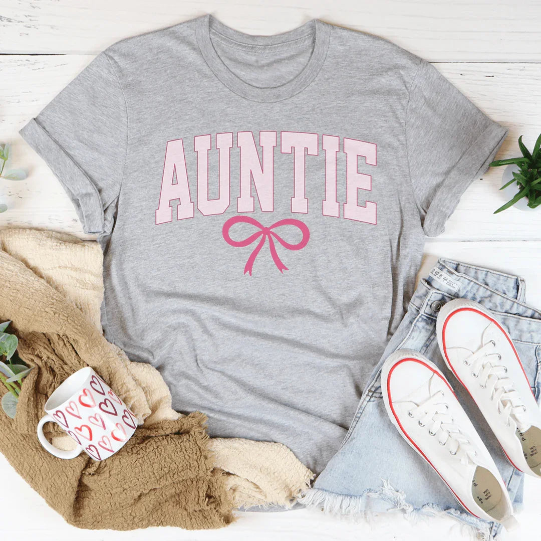 Auntie Coquette Bow Tee