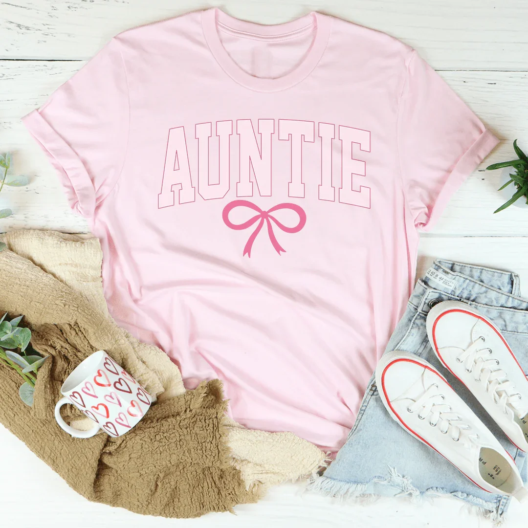 Auntie Coquette Bow Tee
