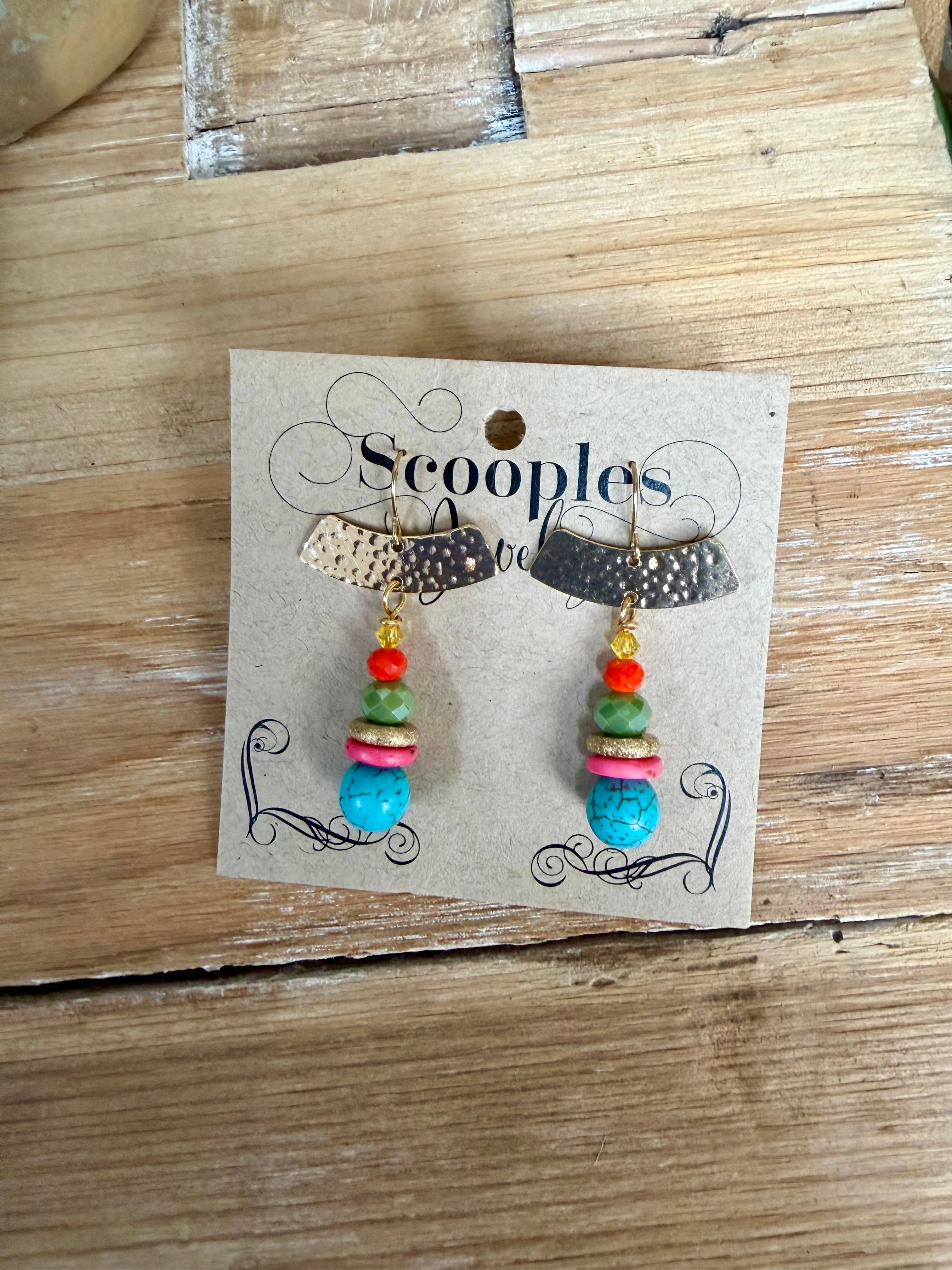 Colorful Roulette Charm Neck