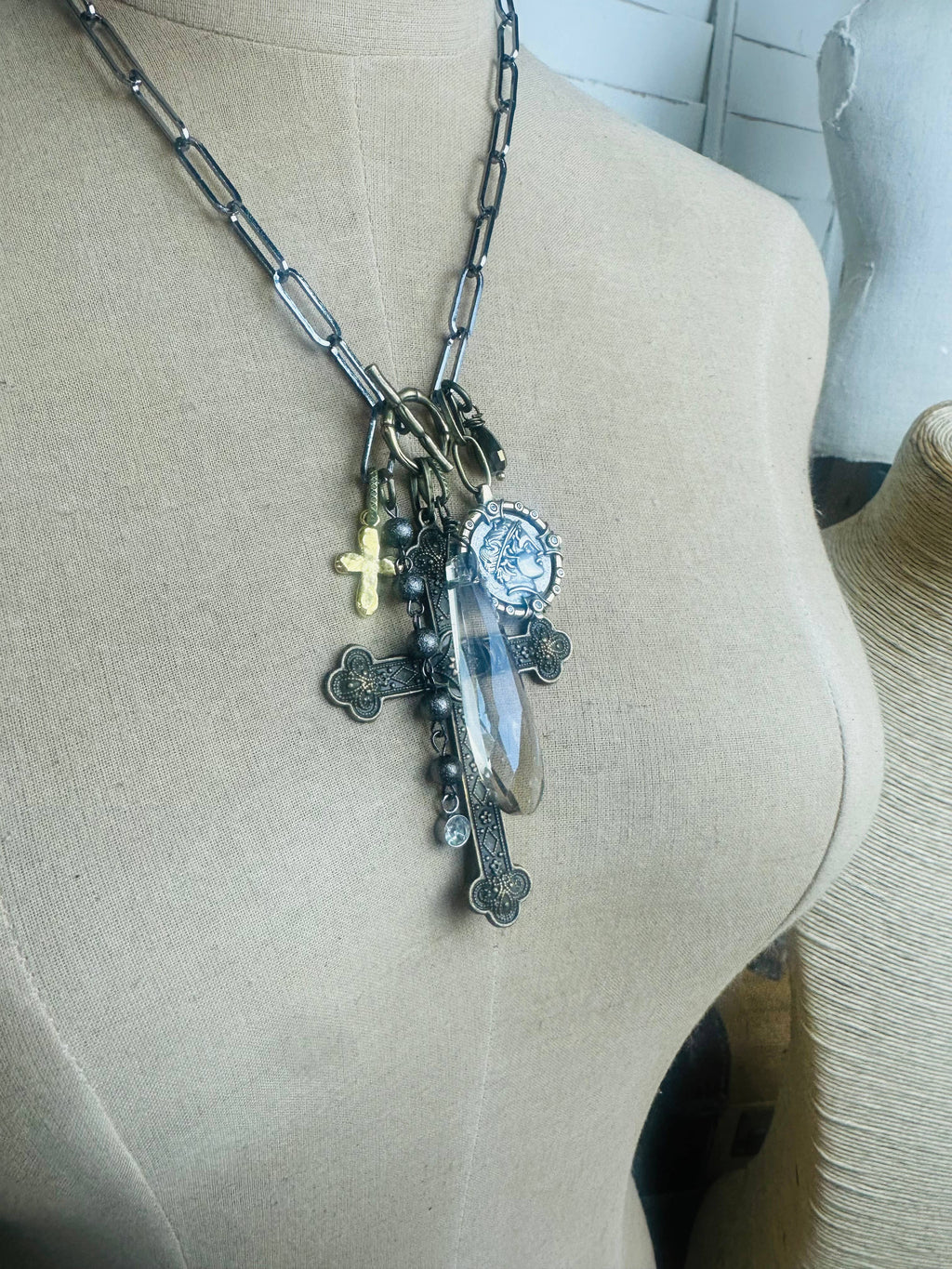Regal Charmed Cross Neck
