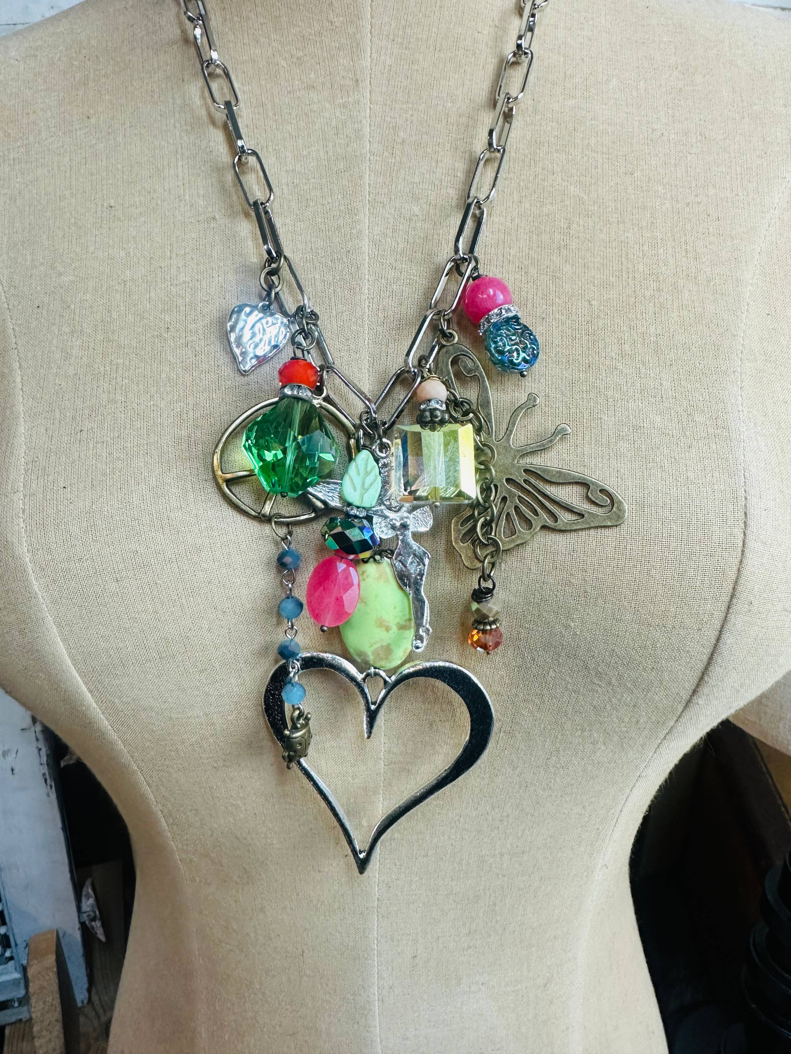 Gypsy Junk Original Bright Heart Neck