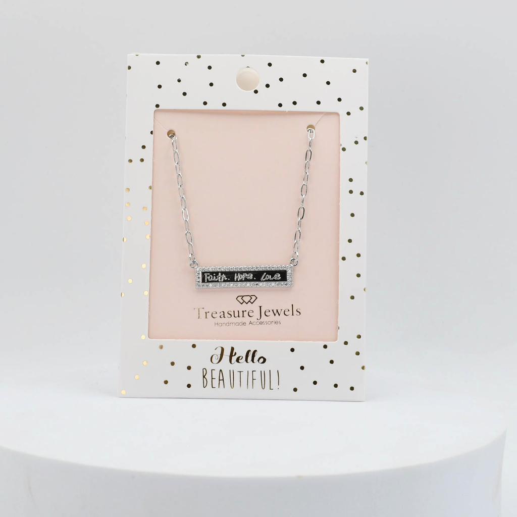 Faith Hope Love Silver