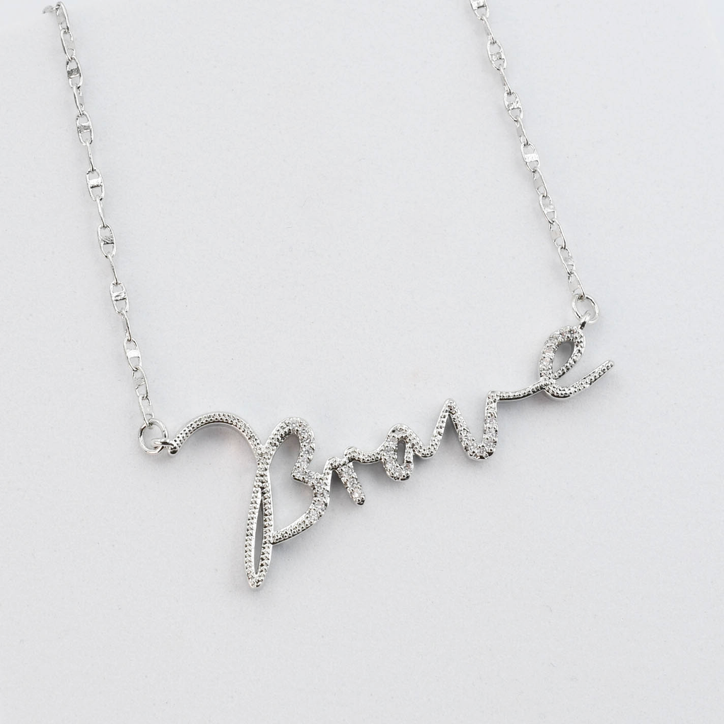 Brave Necklace Silver
