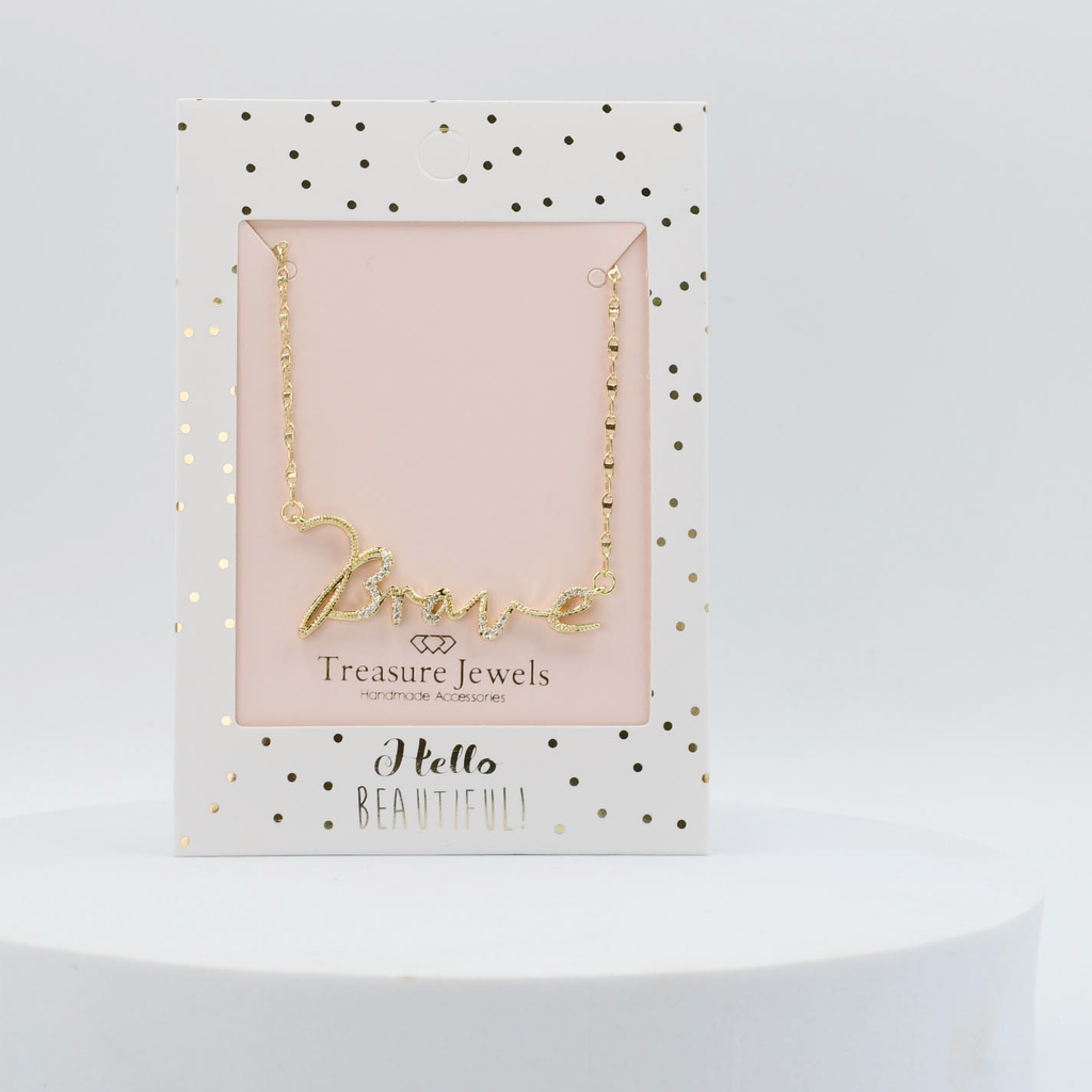 Brave Necklace Gold