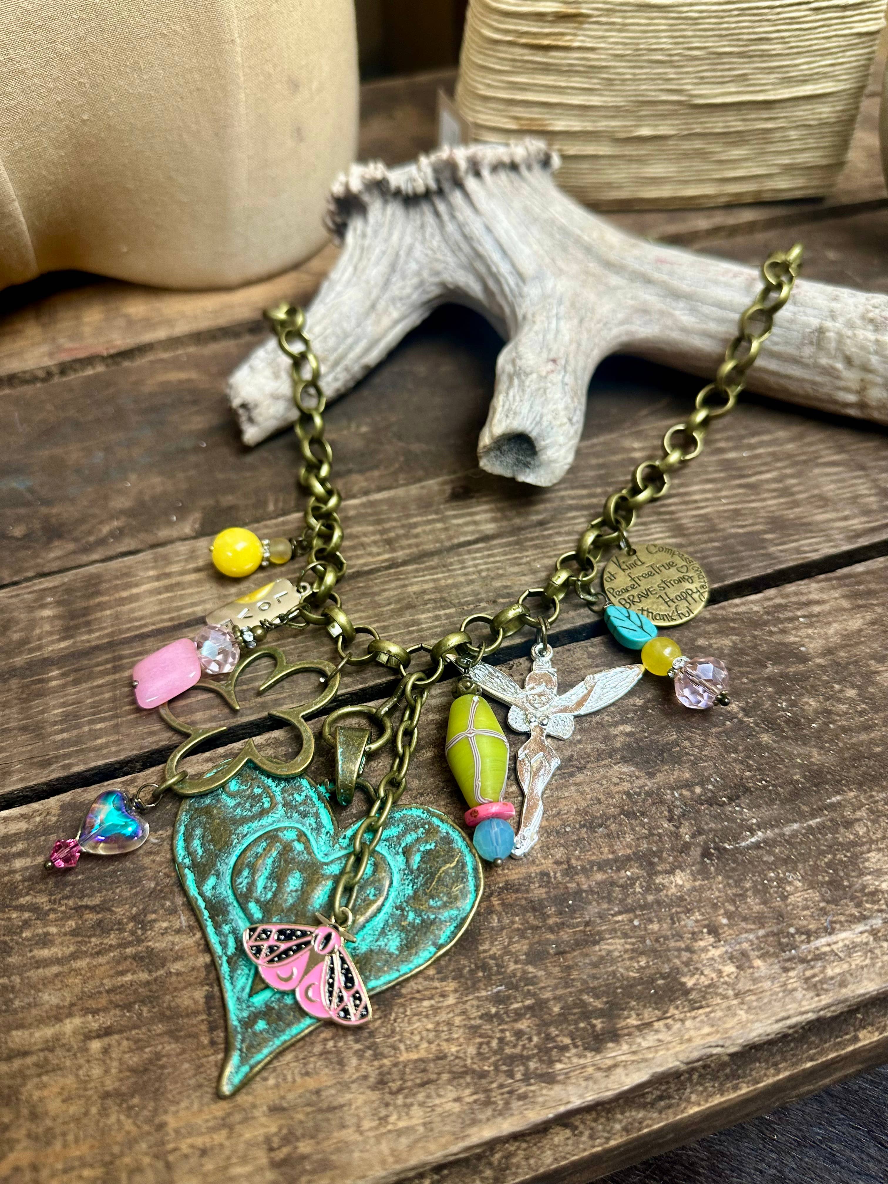 Gypsy Junk Original Heart Sorbet Neck