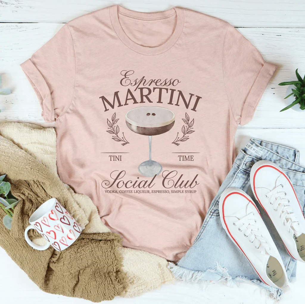 Espresso Martini Social Club Tee