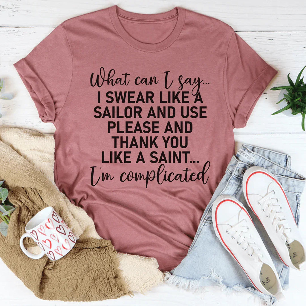 I'm Complicated Tee