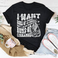 I Want Buns Of Steel But I Also Want Buns Of Cinnamon Tee