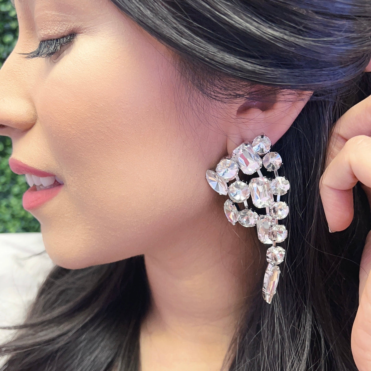 Jeweled Silver Crystal