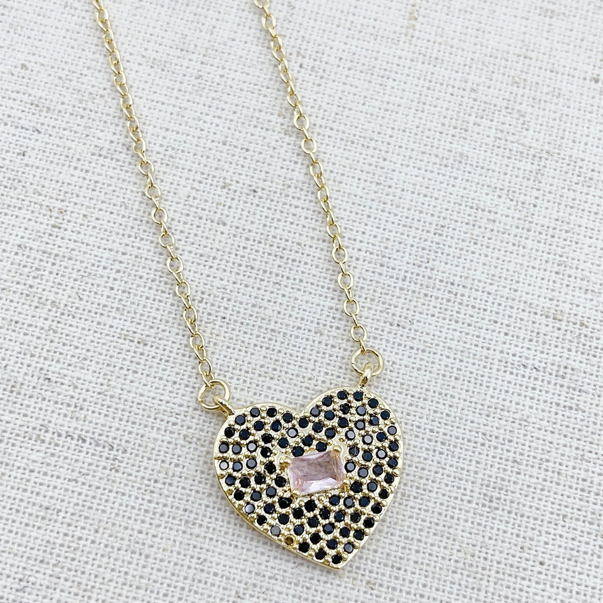 Dainty Black Heart