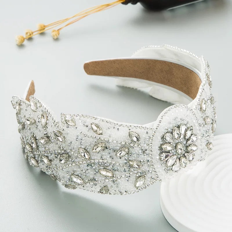 Serena Silver Headband