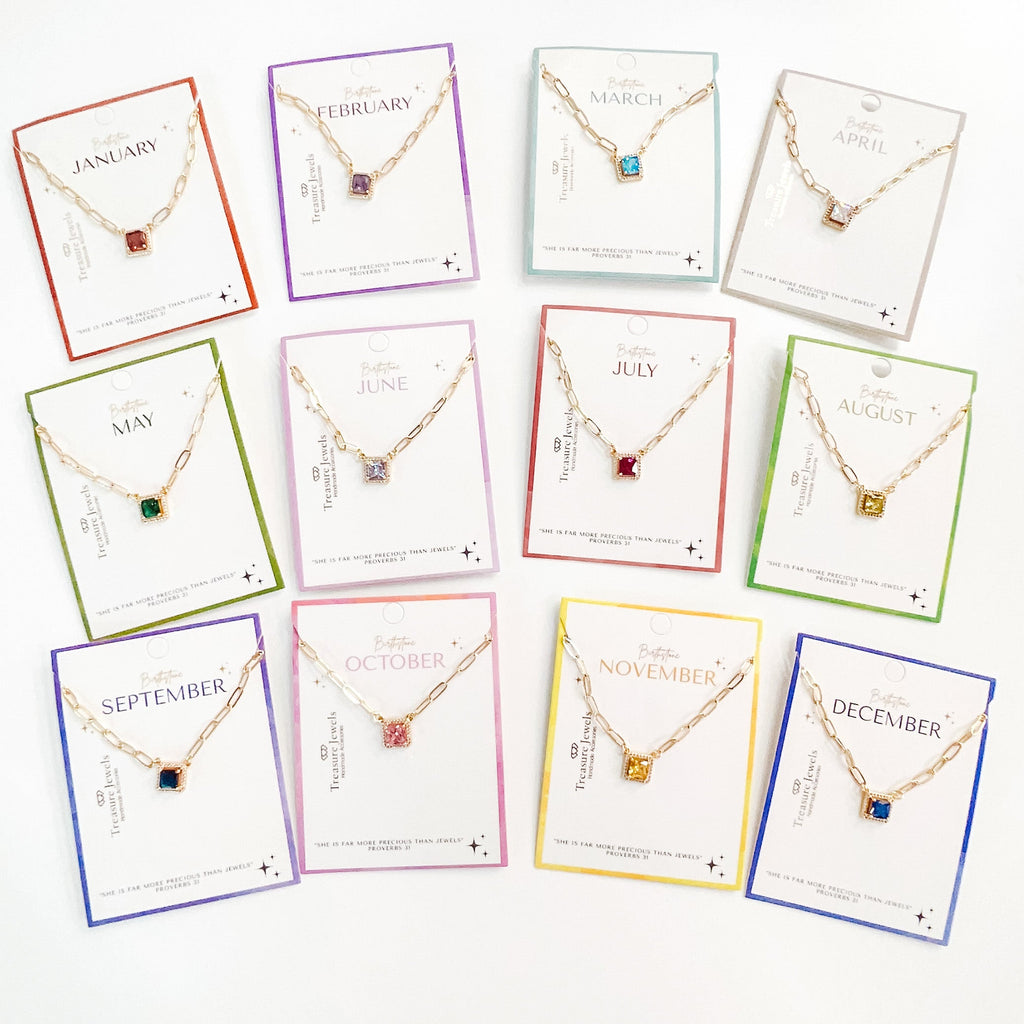Birthstone Necklace