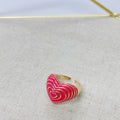 Hot Pink Echo Heart