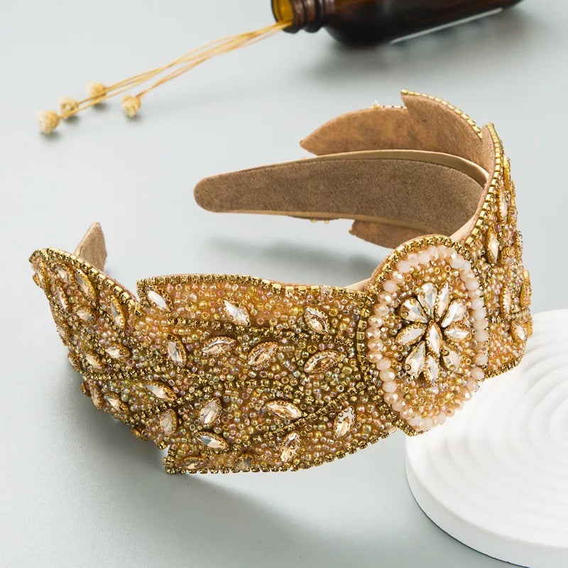 Serena Gold Headband