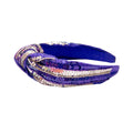 Purple/Gold Sequin Headband U61