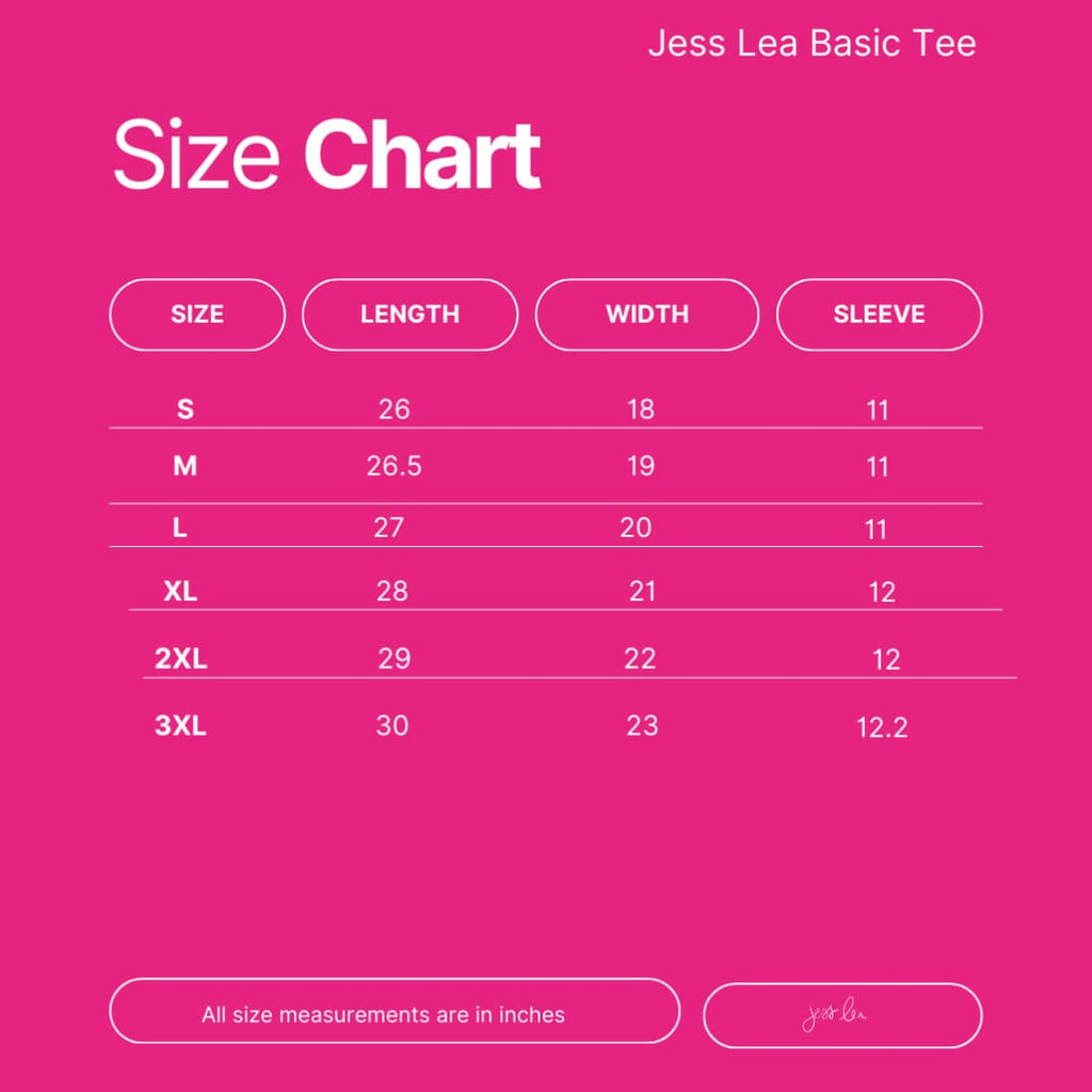 Jess Lea Basic Tee- Purple
