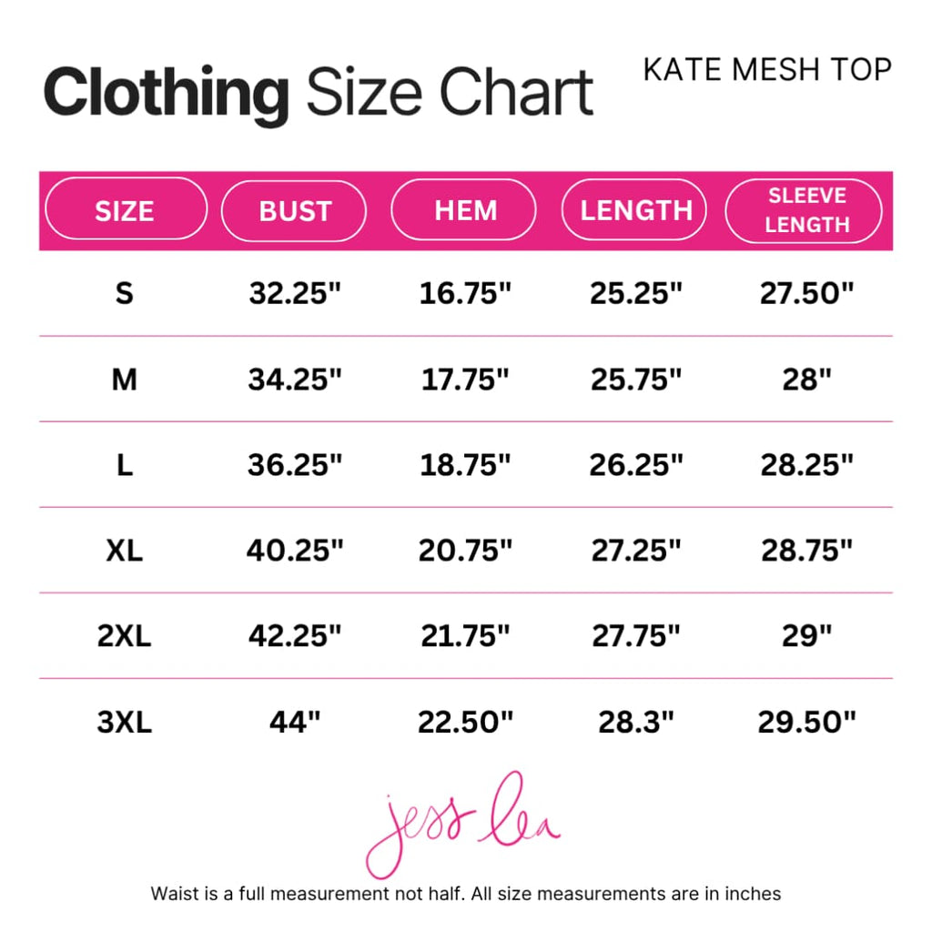 Kate Mesh Top- Pumpkin Pop