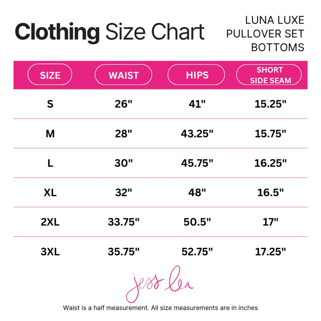 Luna Luxe Pullover Set- Pink Polka Dot