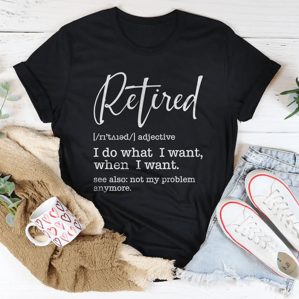 Retired Defination Tee